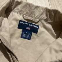 美品/POLO SPORT/ポロスポーツ/Ralph Lauren/長袖/ジャケット/スウィングトップ/90s/オールド/ヴィンテージ/コットン/M/L_画像6