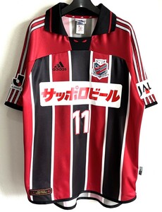 コンサドーレ札幌　2001 HOME S/Sユニフォーム#11　播戸竜二　XO