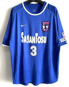 NIKE　サガン鳥栖　選手支給品　2001 HOME S/Sユニフォーム#3　XL　ナイキ