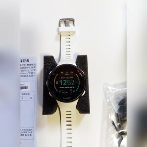 GARMIN FOREATHLETE 45S ホワイトの画像1