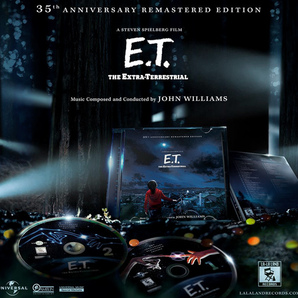 ●●『 E.T. 』●●＜ 限定/２枚組・新品未開封 ＞● ジョン・ウィリアムズ ●ET 記念リマスター(フィルムVer/通常盤未収+アルバム)の画像1