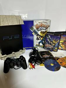 ★動作確認済★ PlayStation 2 PS2 本体 SCPH-39000 RCプレイステーション2 ラチェット＆クランク★動作確認済★