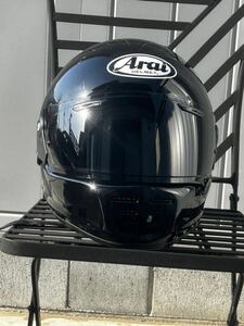中古 Arai アライ ラパイド・ネオ RAPIDE-NEO サイズXL(61・62) 黒/ブラック フルフェイスヘルメット スモークシールド