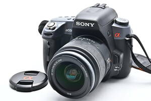 1C-962 SONY ソニー α550 DSLR-A550 DT 18-55mm f/3.5-5.6 SAM SAL1855 一眼レフデジタルカメラ