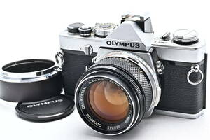 1A-739 OLYMPUS オリンパス OM-1 f/1.4 50mm 一眼レフフィルムカメラ マニュアルフォーカス