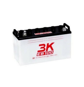EBバッテリー　EB100LR　3個　３K（Hitachi Chemical Storage Battery (Thailand) PLC）