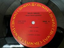 売切〜♪Miles Davis マイルス・デイヴィス ／ Miles Davis QUINTET／LPレコード／JAZZ _画像2