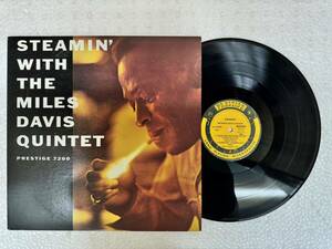 売切〜♪Miles Davis マイルス・デイヴィス ／STEAMIN' WITH THE MILES DAVIS QUINTET ／LPレコード／JAZZ 