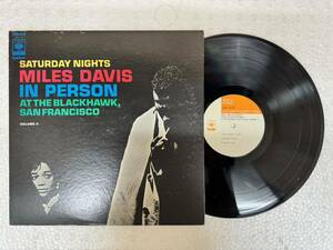 売切〜♪Miles Davis マイルス・デイヴィス ／ IN PERSON／LPレコード／JAZZ 