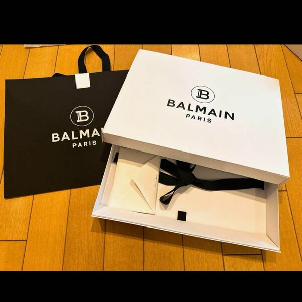 バルマン　空箱　紙袋　BALMAIN ショップ袋