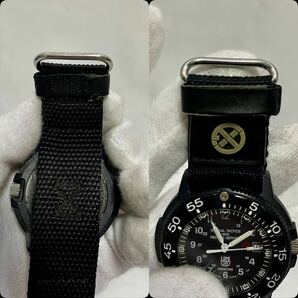 1円〜② ルミノックス LUMINOX Ref.GSX035 バイオハザード限定 356/999 クォーツ メンズ 腕時計 ケース付 ギャランティーカードの画像7