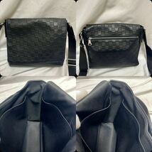 1円〜② LOUIS　VUITTON【ルイヴィトン】 N41033 ディストリクトPM NM ショルダーバッグ　ダミエ　アンフィニ オニキス　ブラック系_画像5