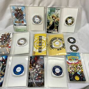 1円〜① PSP-3000 本体 3台 ソフト16本 まとめ売りの画像7