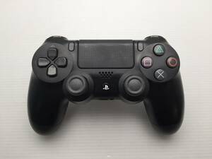 3/ SONY純正 PS4 コントローラー DUALSHOCK4 ワイヤレスコントローラー ブラック　動作品 /22060