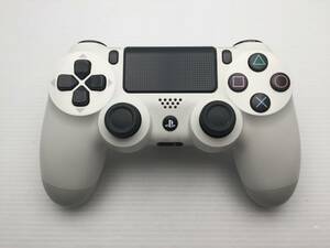 3/ SONY純正 PS4 コントローラー DUALSHOCK4 ワイヤレスコントローラー ホワイト　動作品 /22067