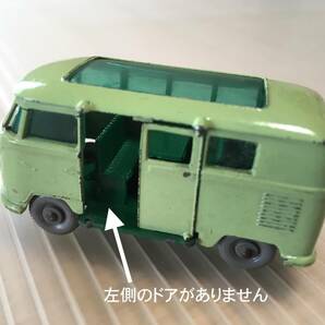 MATCHBOX：NO 34 「難あり」VOLKSWAGEN CARAVETTE フォルクスワーゲン キャラベット 英国製 MADE IN ENGLAND（1969〜1970年代初頭）の画像10