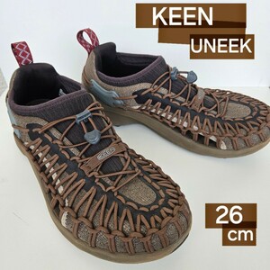 KEEN キーン UNEEK ユニーク 26cm メンズ サンダル スニーカー アウトドア キャンプ 1022382