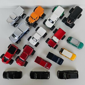 JADA TOYS ミニカー DAB CITY ダイキャスト JUST TRUCKS ピックアップ トラック トミカ モンスタートラック シボレー 16台セット 廃盤の画像7