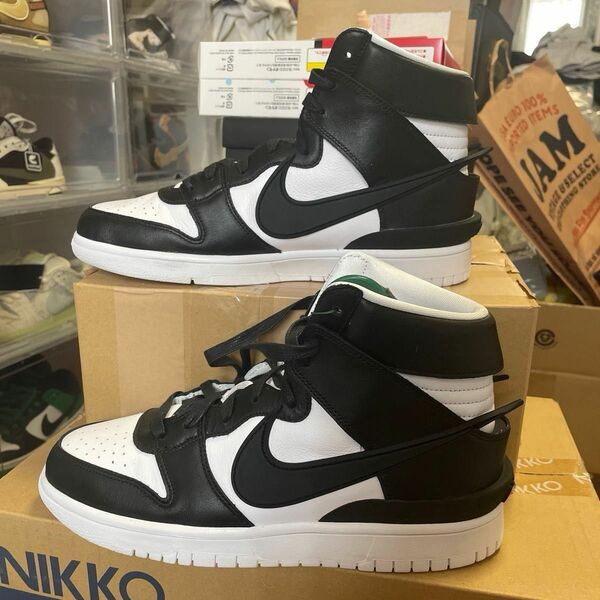 AMBUSH × Nike Dunk High "Black"アンブッシュ × ナイキ ダンク ハイ "ブラック" 27.5