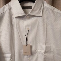 新品ビニール入■CORNELIANI■コルネリアーニ■ワイドカラードレスシャツ■長袖■43 XL■定価50600円_画像2