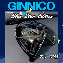 ジニコ 限定品 GINNICO DRIVER ブルースターエディション10.5°(one スペック）可変±1.5° ライ角NEUTRAL 58° ・ 可変+3.0° _画像2