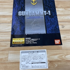 1/100 MG RX-78 NT-1 ガンダムNT-1 メタルクリアーVer. 「機動戦士ガンダム0080 ポケットの中の戦争」 イベント限定モデル プラモデルの画像4