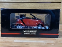 ミニカー 1/18 smart fortwo cabrio 2007 minichamps 「CAR COLLECTION」 レッド×ブラック_画像7