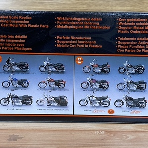 1/18 ハーレーダビッドソン XLH SPORTSTER 1200(ブルー×ブラック) 「HARLEY-DAVIDSON MORTORCYCLE シリーズ」 バイク ミニカー の画像8