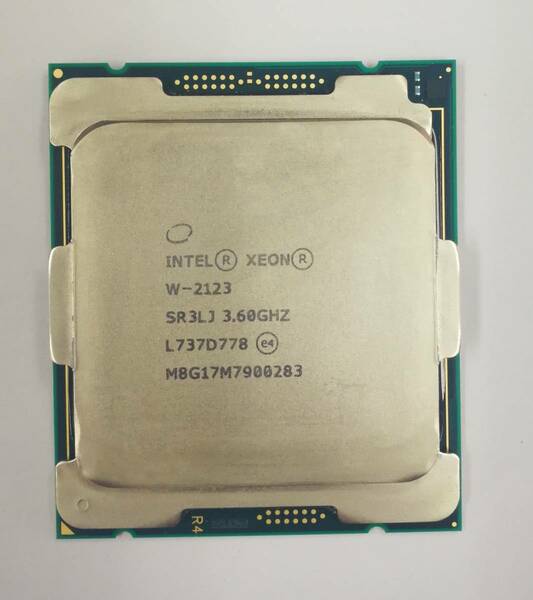 保証あり 動作確認済 Intel Xeon W-2123 LGA2066 複数在庫