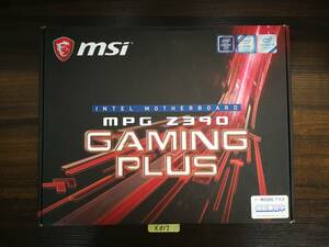 保証あり 美品 MSI マザーボード MPG Z390 GAMING PLUS / LGA1151 / ATX 