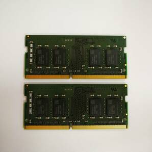 保証あり KINGSTON製 DDR4-3200AA PC4-25600 メモリ 16GB×2枚 計32GB ノートパソコン用の画像2