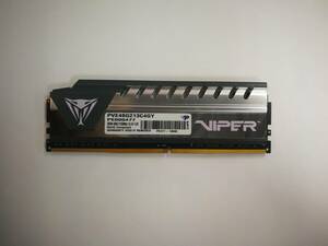 保証あり PATRIOT VIPER製 DDR4 2133 PC4-17000 メモリ 8GB ノートパソコン用 金属カバー付き