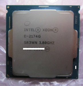 保証あり 動作確認済 INTER Intel Xeon E-2174G 3.80GHz SR3WN