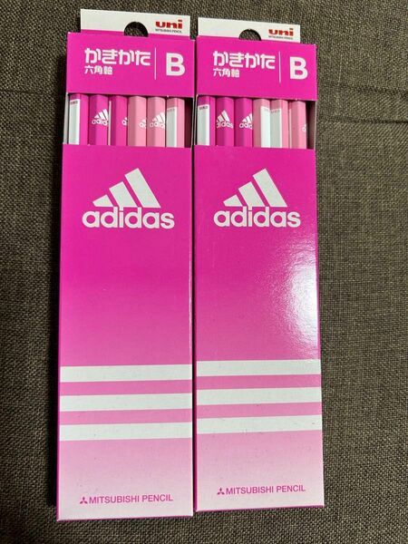 新品未使用adidasかきかた鉛筆