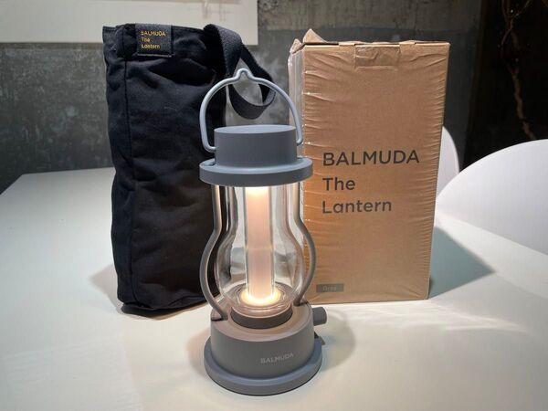 BALMUDA 専用キャリーバック　The Lantern ザ・ランタン　グレー　バルミューダ