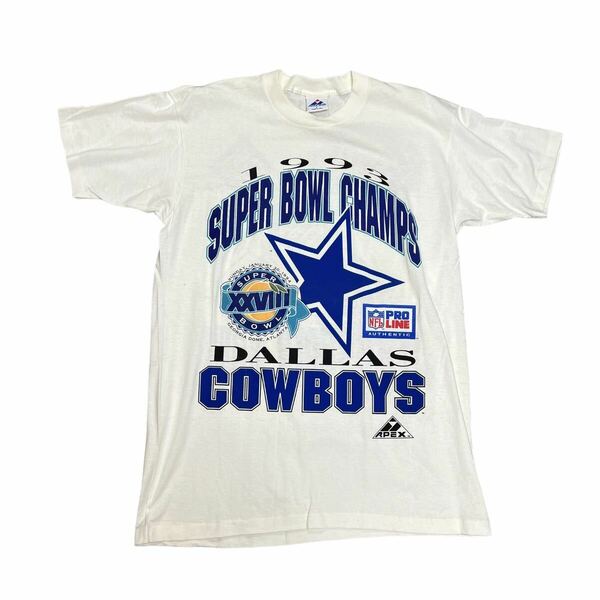 90s deadstock Dallas cowboys superbowl champs Tシャツ 半袖Tシャツ USA製 アメリカ製　カウボーイズ　vintage ビンテージ　ストリート