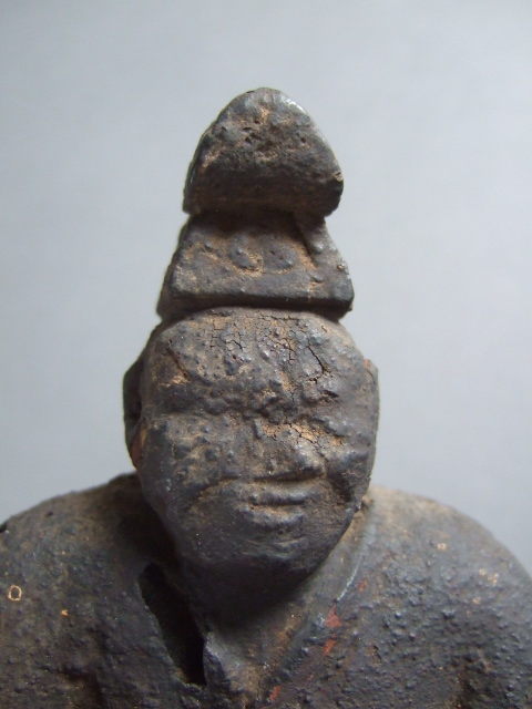逸品珍品江戸期煤を被ったずるずる味の男神像木の古民藝仏像| JChere