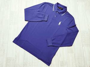 [ worth seeing ]* Polo Golf / Ralph Lauren /POLO RALPH LAUREN/ Golf / men's / long sleeve / stretch / polo-shirt *(P-517)