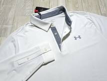 【未使用】★Under Armour/アンダーアーマー/メンズ/ゴルフ/長袖/ストレッチ/シャツ★XL〔P-550〕_画像2