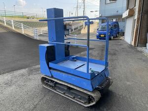 福岡発　elevated作work vehicle 動作確認済み　作業床高さ3.8m　最大積載荷重200kg 