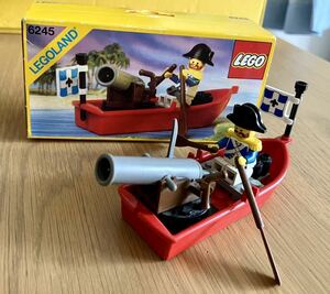 レゴ LEGO 6245 南海の勇者シリーズ　『大砲をつんだボート』 1989年　中古品　