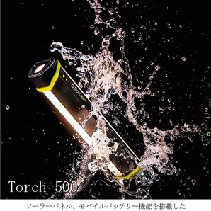 1円SNB/GOALZERO ゴールゼロ Torch 500 トーチ 90115/ソーラーパネル/モバイルバッテリー/LED/ライト/防水 防塵/吊り下げ/屋外/川/生活/山の画像2