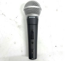 P136-W13-899 SHURE シュアー SM58 ダイナミックマイク マイク 音響機器 ケース付き ③_画像2