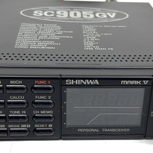 O118-W14-226 SHINWA シンワ 信和通信 SC905GV2 型 パーソナル無線機 無線機 通電未確認③の画像3