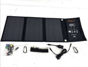 P193-W11-651 EVERBright エバーブライト 21W Solar Panel ソーラーパネル 付属品あり ③