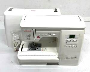 R438-W15-18 JANOME ジャノメ EQULE エクール CP4850 MODEL 843型 コンピューターミシン ミシン 手芸 裁縫 針動作確認済み③