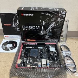 マザーボード BIOSTAR B450MHP AMD B450チップセット ryzen AM4