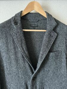 Engineered Garments エンジニアードガーメンツ Loiter Jacket Poly Wool Herringbone ロイター ジャケット ヘリンボーン xs 2022AW