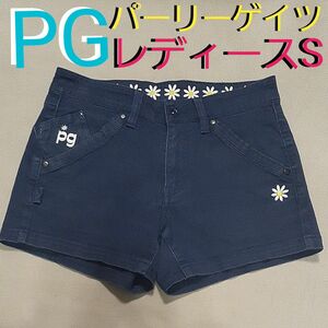 【美品】 パーリーゲイツ ショートパンツ PEARLY GATES ネイビー ハーフパンツ パンツ ショート 春夏　ゴルフ