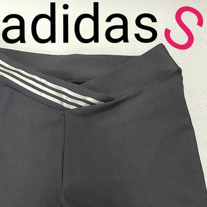 【超美品】アディダス　adidas　ヨガパンツ　ストレッチレギンス　レギンス　スパッツ　ランニング　パンツ　ジョギング　マラソン